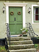 Door of a Swedish house