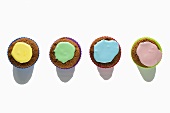 Vier Cupcakes