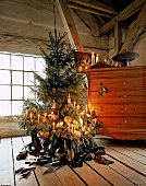 Weihnachtsbaum rustikal 