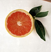 Eine halbe Grapefruit 