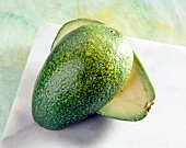 Close-up of halved avocado