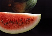 Stueck einer Wassermelone 