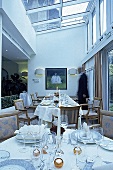 Restaurant "Dieter Müller" im Schloß -Hotel Lerbach/Innenansicht