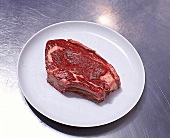 Rohes Steak, Fleisch-Shorthorn X Hochlandrind, Nr.6