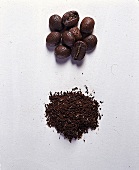 Kaffeebohnen und Kaffeepulver aus Kenia, Nr.1