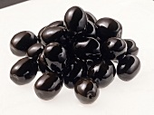 Schwarze Oliven 