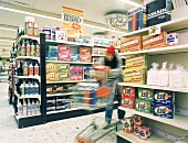 Einkauf im Drogen-Supermarkt 
