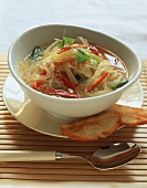 Asiatische Zwiebelsuppe 