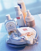 Markenprodukte: Bade- und Körperpflege mit Milch