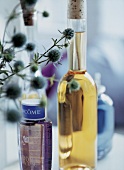 Flaschen mit Aroma-Öl; "Aromacalm" von Lancome