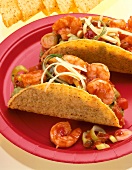 Tacos mit Shrimps 