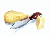 Messer 'Parmoulin' für Parmesan und andere Hartkäse