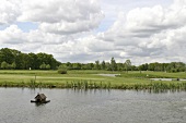 Marriott Treudelberg-Hotel-Hamburg Golfplatz mit Restaurant