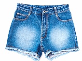 Jeans-Hotpants, Freisteller 