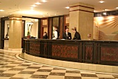 Hilton Hotel in Berlin innen Rezeption