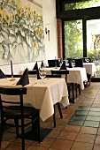 Der Seehof Restaurant im gleichnamigen Hotel in Rheinsberg ( Brandenburg ) innen