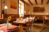 Winzerhaus Rebstock Tische Tisch