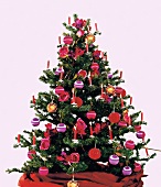 Geschmückter Weihnachtsbaum 