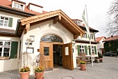 Brauereigasthof Aying Hotel mit Restaurant in Aying Bayern Deutschland