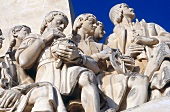 Close-up of Monument to the Discoveries in Lisbon, Portugal