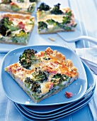 Brokkoli-Quiche, Brokkoli-Auflauf, 