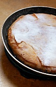 Close-up of paper-thin sheets of dough with meat and vegetable filling for bastilla