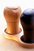 Salt and Pepper shakers made from buchholz wood