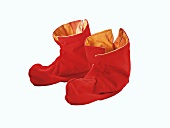 rote Stiefel - Heiz Schuh 