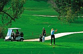 "Son Muntaner Golf Club" in Palma: Golfspieler auf dem Grün