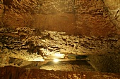 Man in underground tunnel, Germany
