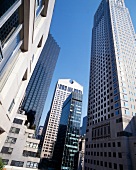 View of Chambers Hotel surrounded by skyscrapers, New York