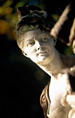 Close-up of statue at Jardin de Luxembourg Palace, Paris, France