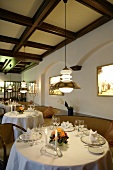 Eisenbahn Restaurant im Hotel Wolf Gaststätte in Schwäbisch Hall