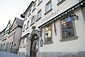 Eisenhut Hotel mit Restaurant Gaststätte in Rothenburg Bayern