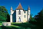 Das Château de Panisseau im Sonnenschein, Bergerac