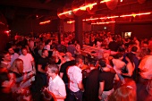 Crowd at bar in Bavaria, Germany