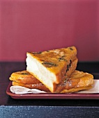 Mozzarella in Carozza Mozzarella-Brot