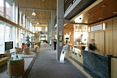 Reception area at Golf and Sports Park, Germany