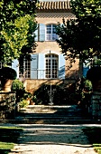 Exterior view of winery in Provence