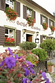 Facade of Hotel in Munster, Germany