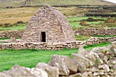 Early Christian stone chapel on Dingle Peninsula, Ireland