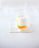 Honey lassi in glass