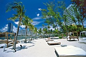 Hotel "Mandarin Oriental" mit Blick auf Miami, Florida