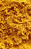 Close-up of curry powder