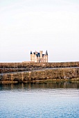 View of Chateau Turpault in Quiberon, Brittany, France