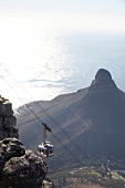 Südafrika, Blick vom Tafelberg auf die Table Bay, Kapstadt