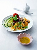 Warmer Linsen-Salat 