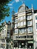Museum für Musikinstrumente in Brüssel, Fassade, Fenster