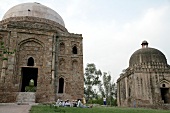 Indien, Alte Grabmäler im Stadtteil Green Park, Delhi