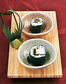 Sushi - Hosomaki Italian-Style, Maki mit Spargel